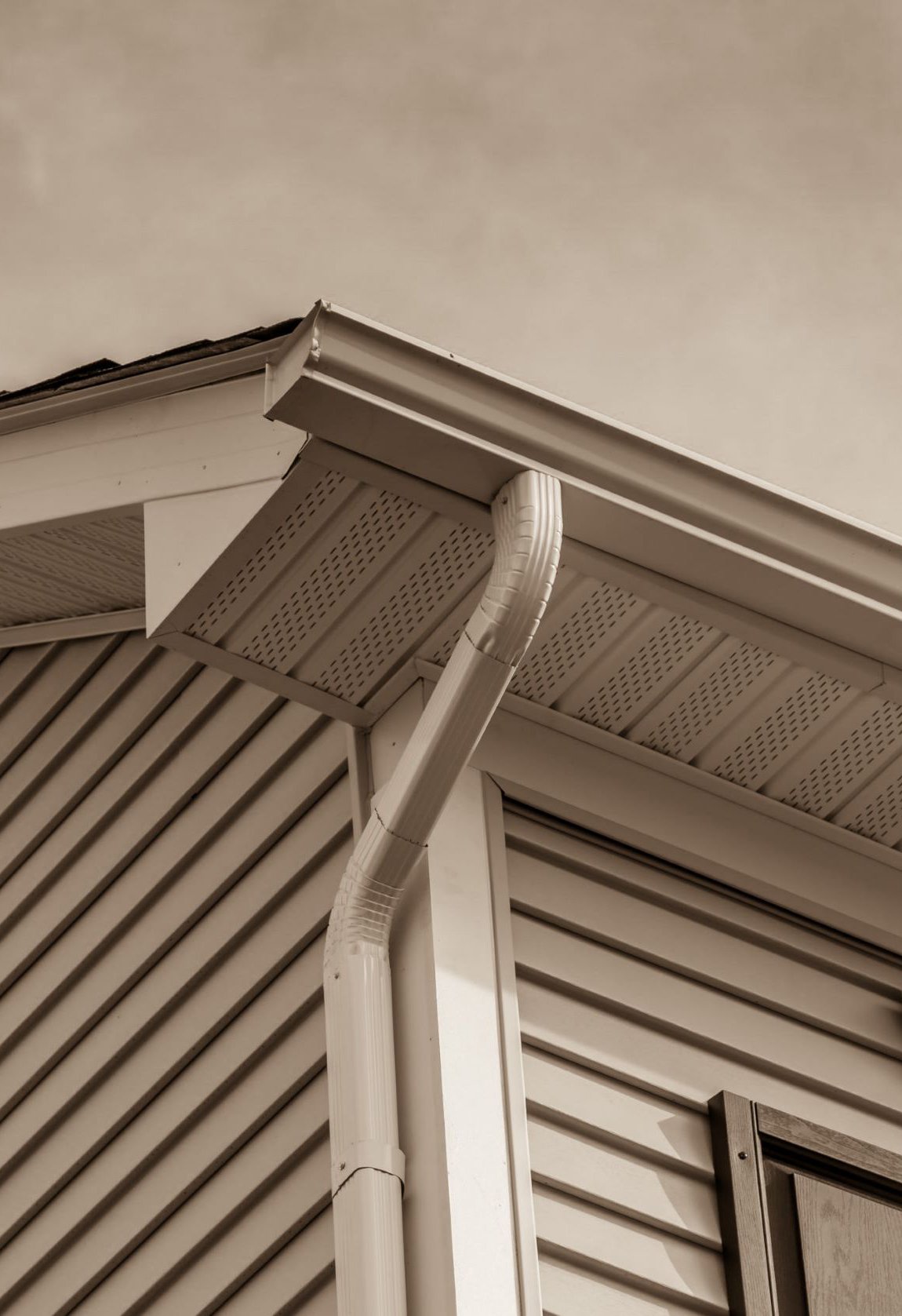gutter seamless cornerhouse sepia small