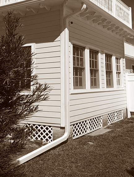 White House Downspout.